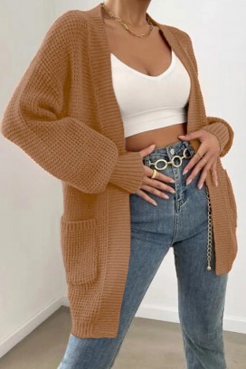 cardigan VISTALFA CAMEL