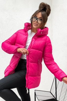 geacă LASINTA FUCHSIA