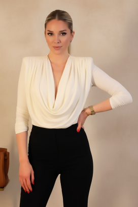 bluză damă SEKLONDA ECRU