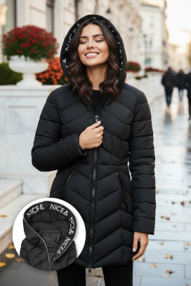 geacă AGALOSA BLACK