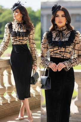 rochie FRONELMA BEIGE