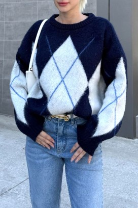 pulover KRIOFEGA NAVY