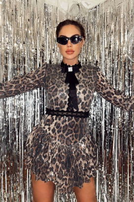 rochie GELZONDA BROWN