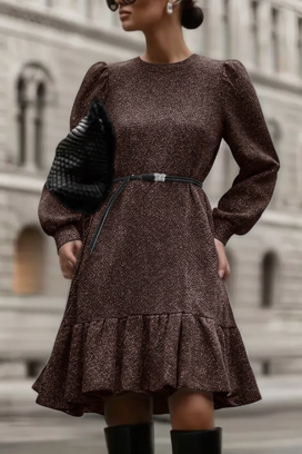 rochie ESTOFIA BROWN