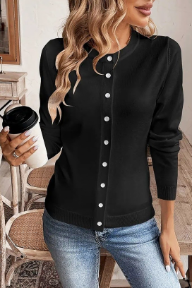 cardigan REVOLZANA BLACK