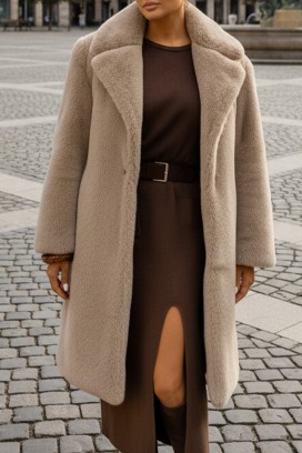 palton OLGANIRA BEIGE