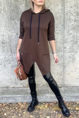 tunică ALEZONDA BROWN