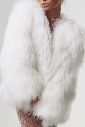 palton LOLENSIA WHITE