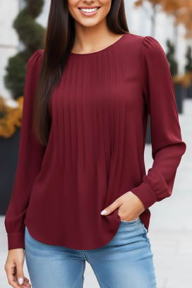 bluză damă TOVILDA BORDO