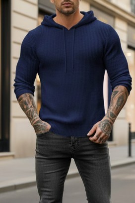 pulover bărbați JEROLDO NAVY