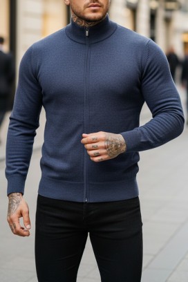 cardigan bărbați KAROLDI NAVY