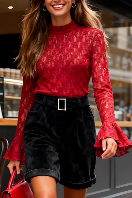 bluză damă LALVERZA RED