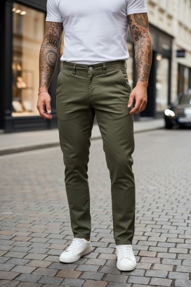 pantaloni bărbați TELRET KHAKI