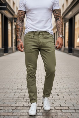 pantaloni bărbați MERJEN KHAKI