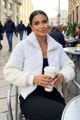 geacă OHLANDA WHITE