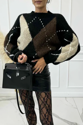 pulover BEDROLVA BLACK