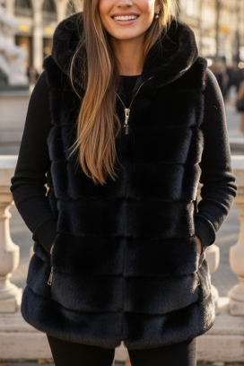 vestă FLURILZA BLACK