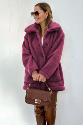 palton RELEVA FUCHSIA