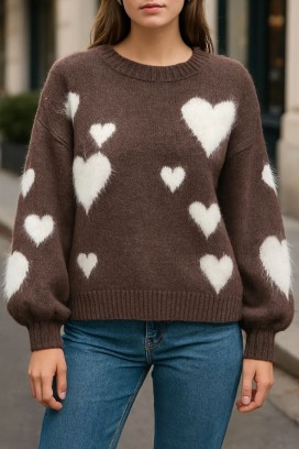 pulover NABLILZA BROWN