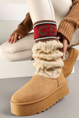 cizme KARMENZA CAMEL