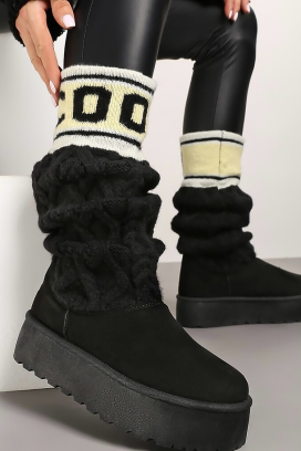 cizme KARMENZA BLACK