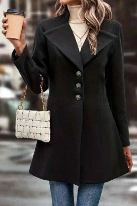 palton MENDIONA BLACK