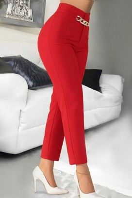 pantaloni KAMFOJA RED