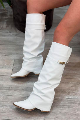 cizme GIVENDRA WHITE