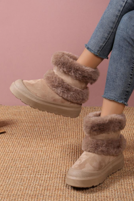 botine damă ZOMFELJA MOCHA