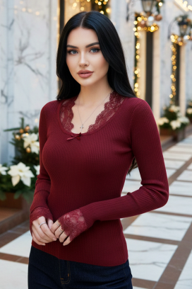 bluză damă SORFONDA BORDO