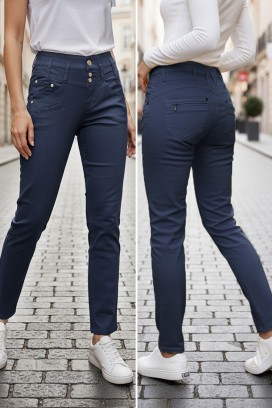 pantaloni PRIMOJA NAVY