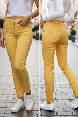 pantaloni PRIMOJA YELLOW