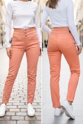 pantaloni ZOROLA PEACH