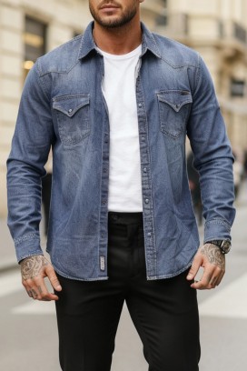 cămașă bărbați TORMER NAVY