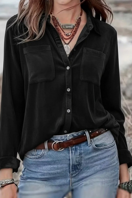 cămașă damă GILVELZA BLACK