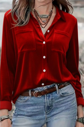 cămașă damă GILVELZA RED