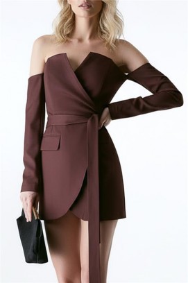 rochie ZALPRENDA BROWN