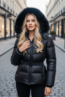 geacă FROZILIA BLACK