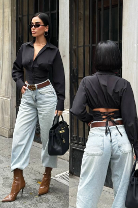 cămașă damă BANSOLTA BLACK