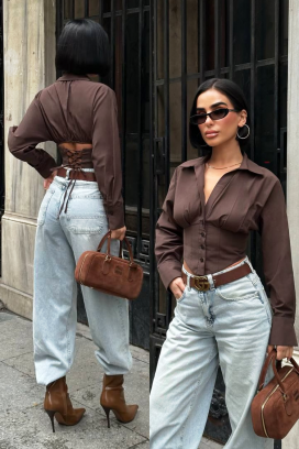 cămașă damă BANSOLTA BROWN