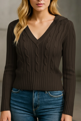 pulover GRANDILA BROWN