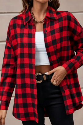 cămașă damă ABRONDA RED