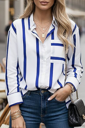 cămașă damă BARIOLA BLUE