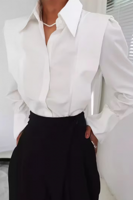 cămașă damă PLEVOLZA WHITE