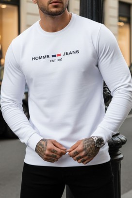 bluză bărbați KELBO WHITE