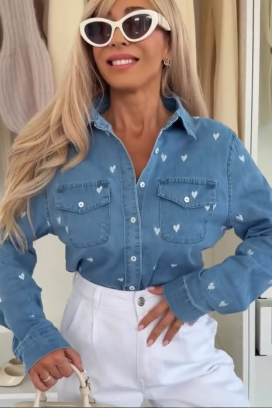 cămașă damă DRAVELZA BLUE