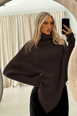 poncho RENGOLA BROWN