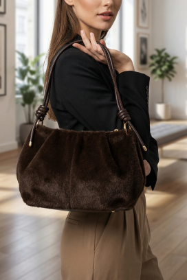 geantă damă VELOROZA BROWN