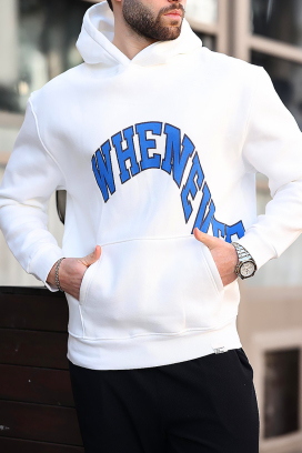 hanorac bărbați KRILZO WHITE