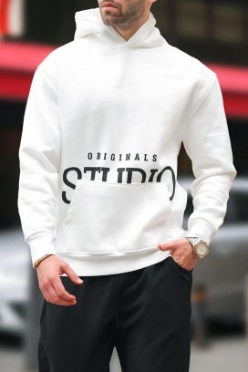 hanorac bărbați MAREFO WHITE